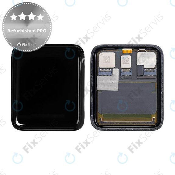 LCD Displej pre Apple Watch 3 42mm, Dotykové sklo bez rámu, Refurbished PRO