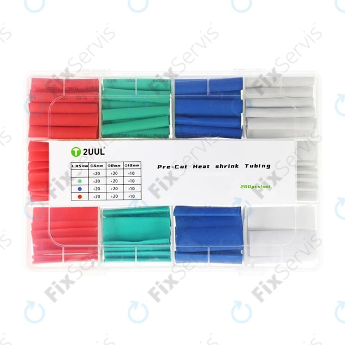 2UUL - Sada Zmršťovacích Bužírok (200ks)