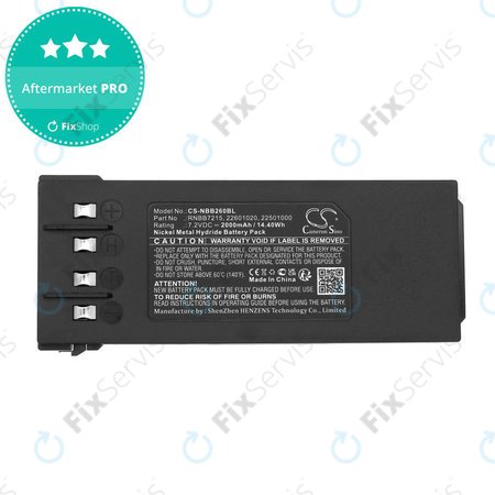 Batéria pre Hiab 077 Hiduo, 088CL, 095, 2000mAh, Ni-MH, 7.2V, RNBB7215, 2.250.1000, HQ