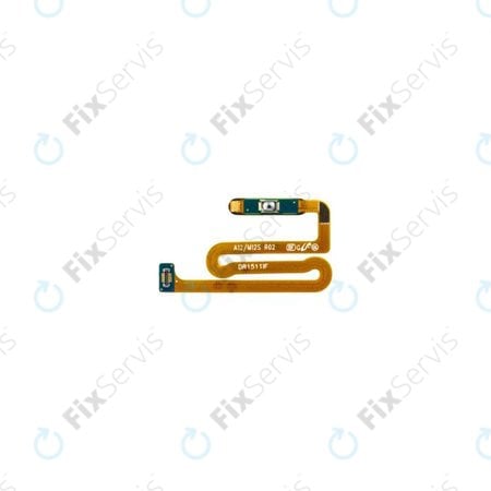 Samsung Galaxy M22 M225F - Senzor Odtlačku Prsta + Flex Kábel (White) - GH96-14541B Genuine Service Pack