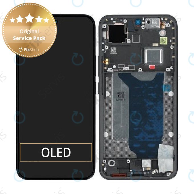 Displej pre Xiaomi 15T Pro 5G, Black, Dotykové sklo s rámom, 5600040O12U00, Genuine Service Pack