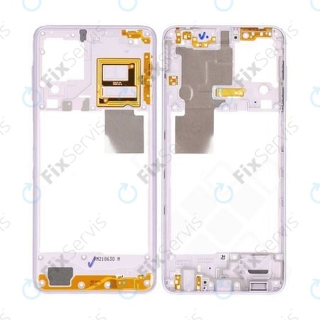 Samsung Galaxy A22 A225F - Stredný Rám (Violet) - GH98-46652C Genuine Service Pack
