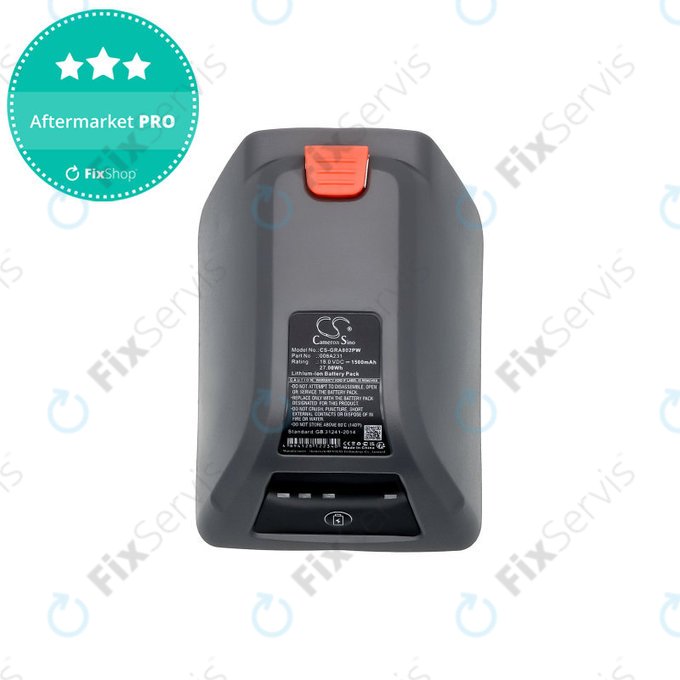 Batéria pre Gardena Comfort Wand-Schlauchbox 35, 8025-20, 1500mAh, Li-Ion, 18V, 008A231, HQ
