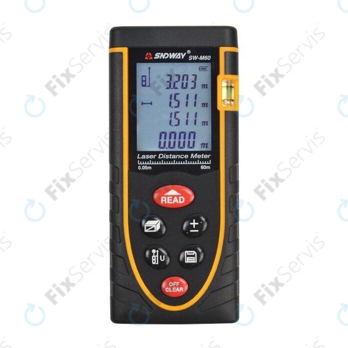 SNDWay SW-M60 - Vysoko Presné Laserové Pravítko (60m)