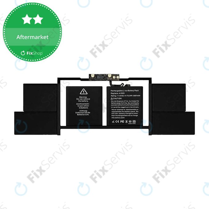 Apple MacBook Pro 15" A1707 (Late 2016 - Mid 2017) - Batéria A1820 6667mAh