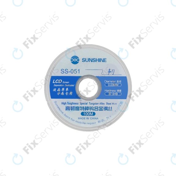 Sunshine SS-051 - Drôt na Separovanie LCD Displejov (0.03mm x 100m)