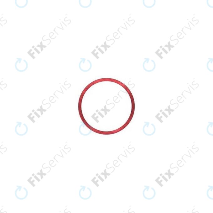 Apple iPhone XR - Rám Sklíčka Zadnej Kamery (Red)