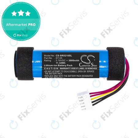 Batéria pre Sony SRS-XB21, 3000mAh, Li-Ion, 3.78V, ST-05, HQ