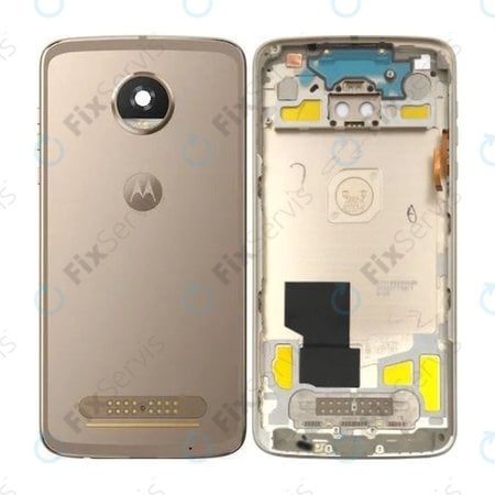 Motorola Moto Z2 Play XT1710-09 - Batériovy Kryt (Fine Gold)