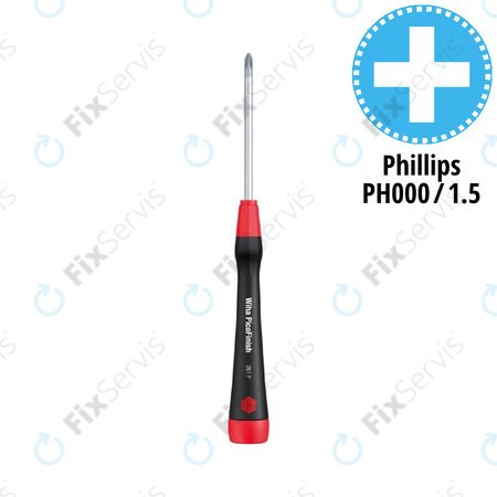 Wiha PicoFinish® 261P - Presný Skrutkovač - Phillips PH000 (1.5mm)