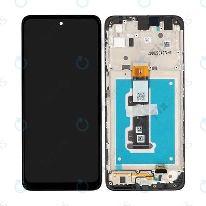 Motorola Moto E32 XT2227 - LCD Displej + Dotykové Sklo + Rám - 5D68C20684 Genuine Service Pack