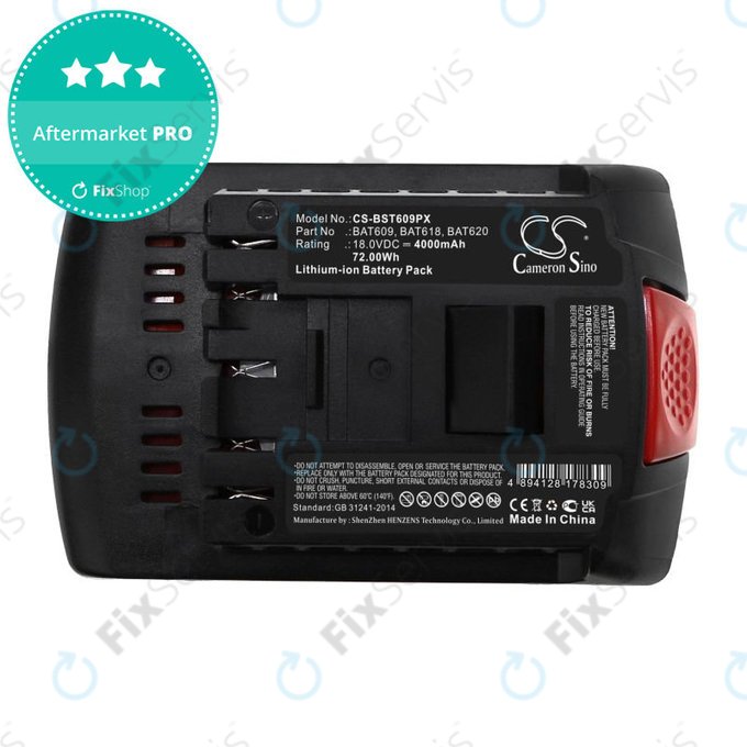 Batéria pre Bosch 17618, Gsb 18, 4000mAh, Li-Ion, 18V, BAT620, HQ