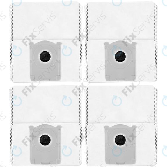 Vrecko do vysávača, 4 ks pre Ecovacs Deebot T30c, T50-series, T80-series, X8-series, X9 Pro-series
