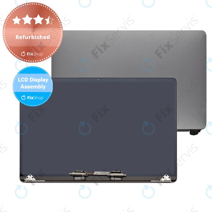 Apple MacBook Pro 16" A2141 (Late 2019 - Mid 2020) - LCD Displej + Predné Sklo + Kryt (Space Gray) Refurbished