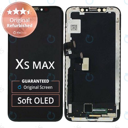 Apple iPhone XS Max - LCD Displej + Dotykové Sklo + Rám Original Refurbished