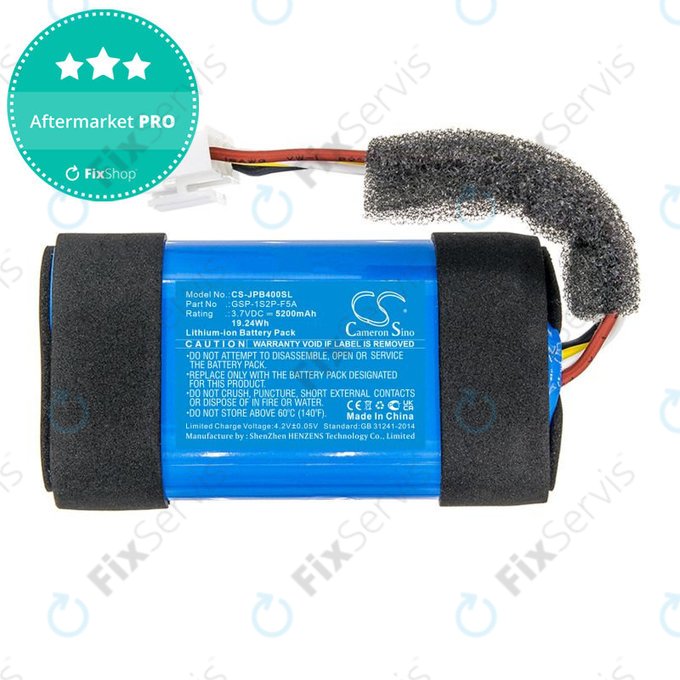 Batéria pre JBL Partybox Encore Essential, 5200mAh, Li-Ion, 3.7V, GSP-1S2P-F5A, HQ