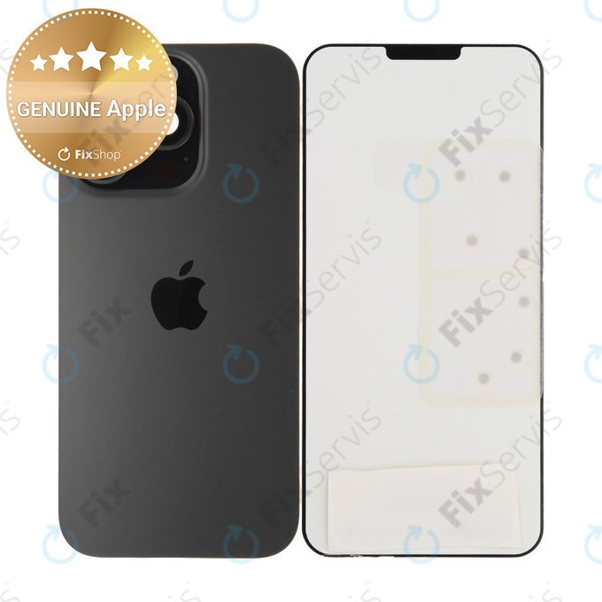 Sklo Zadného Housingu pre iPhone 16 Pro | Black Titanium | 661-42722 | Genuine Apple