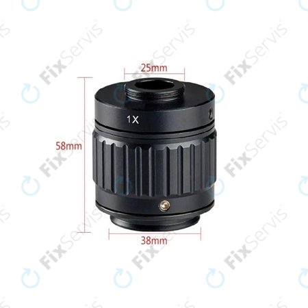 CTV Adaptér 1X pre Trinokulárny Mikroskop, C-Mount