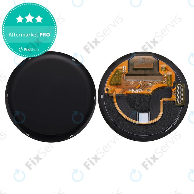 OLED displej + Dotykové sklo bez rámu (Black) pre Garmin Vivoactive 5