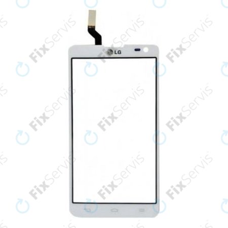 LG Optimus L9 II D605 - Dotykové Sklo (Biela) - EBD61586401