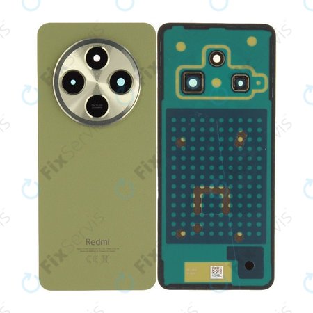 Batériový kryt pre Xiaomi Redmi 14C 4G, Sage Green, 5600030C3NA00, Genuine Service Pack