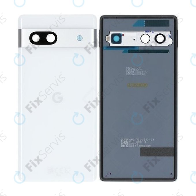 Google Pixel 7a - Batériový Kryt (Snow) - G949-00389-00 Genuine Service Pack
