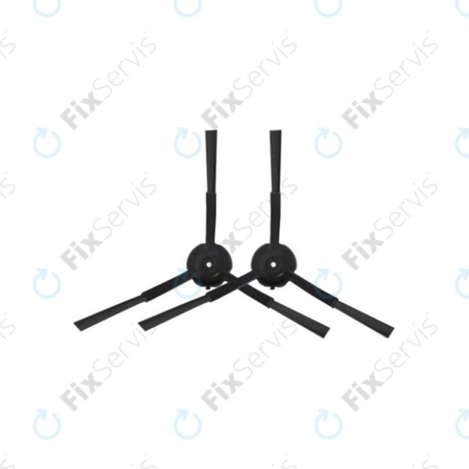 Roidmi EVA - Bočná Kefa (Čierna) - 2ks