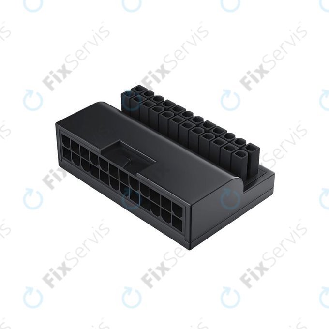ATX 24-pin 90° napájací adaptér pre základnú dosku