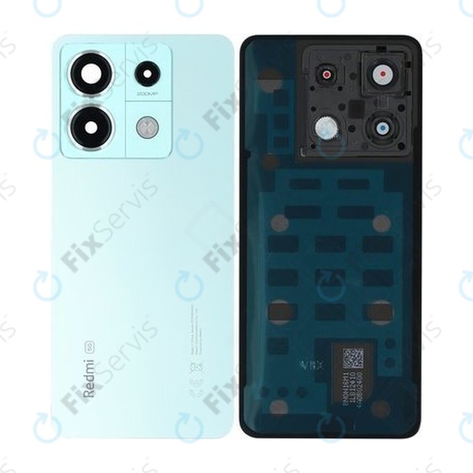 Xiaomi Redmi Note 13 Pro 5G 2312DRA50C - Batériový Kryt (Ocean Teal) - 5600100N1600 Genuine Service Pack