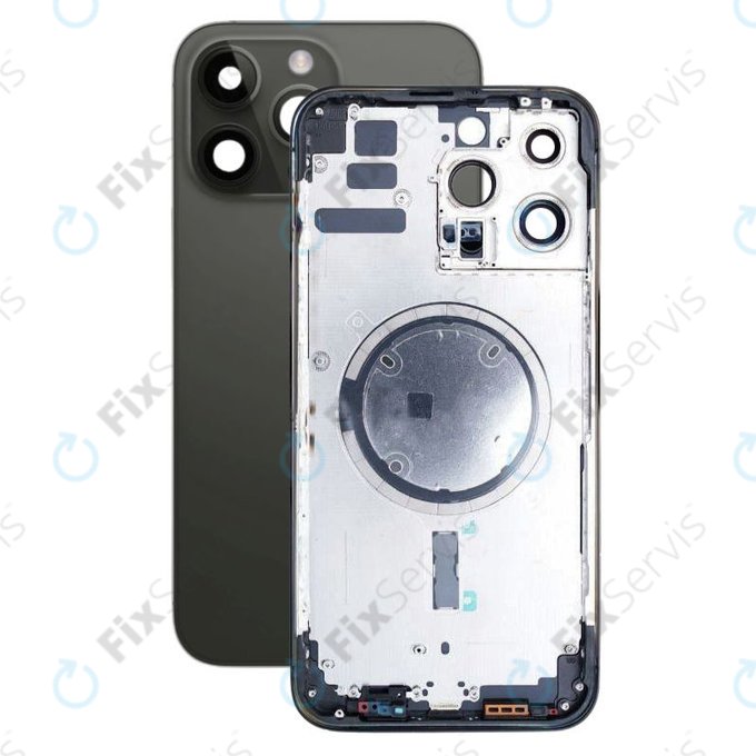 Apple iPhone 14 Pro Max - Zadný Housing (Space Black)