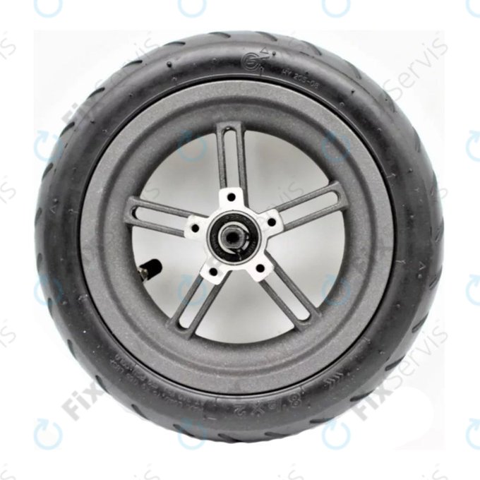 Xiaomi Mi Electric Scooter 1S, 2 M365, Essential - Komplet Zadné Koleso (Black) - C002550001900, C002550003500 Genuine Service Pack