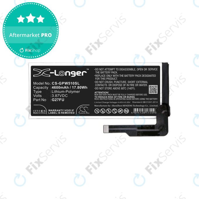 Google Pixel 5A - Batéria G27FU 4600mAh HQ