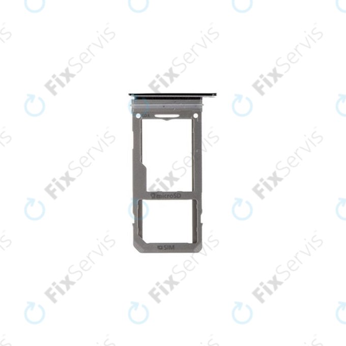 Samsung Galaxy S9 Plus G965F - SIM/SD Slot (Midnight Black) - GH98-42576A Genuine Service Pack