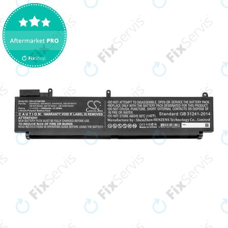 Batéria pre Lenovo ThinkPad T460s, T470s, 2000mAh, Li-Pol, 11.4V, 00HW022, HQ