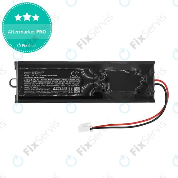 Batéria pre Rowenta Air Force Extreme, 2500mAh, Li-Ion, 14.4V, RS-RH5272, HQ