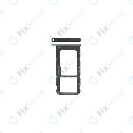 Huawei Honor 9 Lite LLD-L31 - SIM/SD Slot (Black) - 51661GYF Genuine Service Pack
