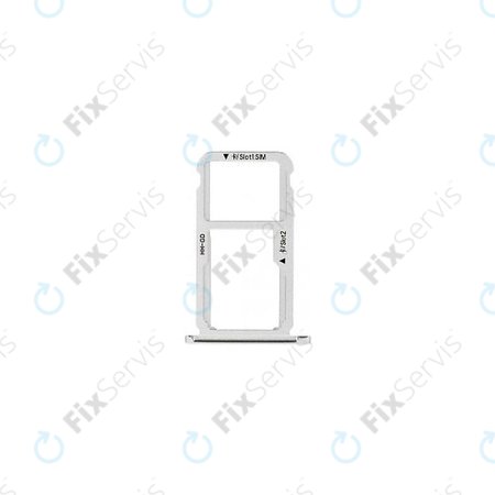 Huawei Honor 6X BLN-L21 - SIM Slot (Silver) - 51661CBR Genuine Service Pack