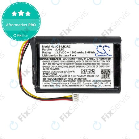 Batéria pre Logitech MX1000, 1800mAh, Li-Ion, 3.7V, L-LB2, HQ