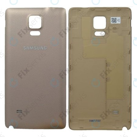 Samsung Galaxy Note 4 N910F - Batériový Kryt (Bronze Gold)