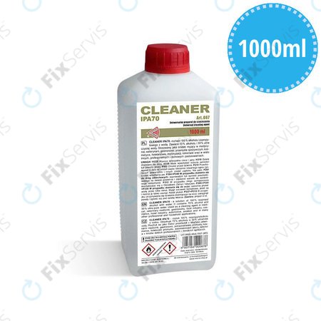 Izopropanol 70%, 1000 ml, Cleanser IPA