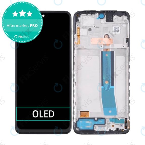 Xiaomi Redmi Note 11, 11S, Poco M4 Pro 4G - LCD Displej + Dotykové Sklo + Rám (Graphite Grey) OLED