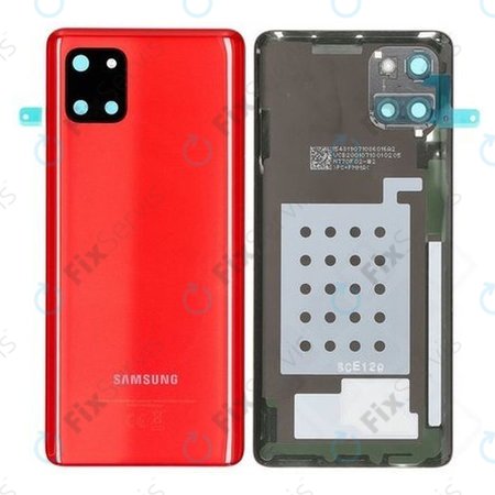 Samsung Galaxy Note 10 Lite N770F - Batériový Kryt (Aura Red) - GH82-21972C Genuine Service Pack