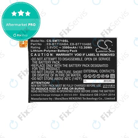 Batéria pre Samsung Galaxy Tab S2 8.0, 3500mAh, Li-Pol, 3.8V, EB-BT710ABA, HQ
