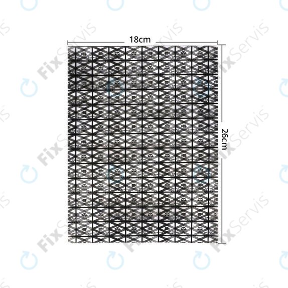 ESD Sáčok s Grid Mriežkou Bez Ziplock - 18x26cm 100ks