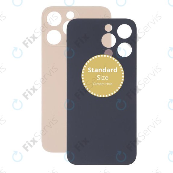 Apple iPhone 13 Pro - Sklo Zadného Housingu (Gold)