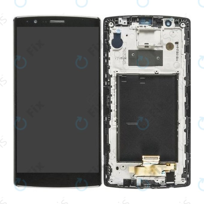 LG G4 H815 - LCD Displej + Dotykové Sklo + Rám (Čierna) - ACQ88367631 OEM