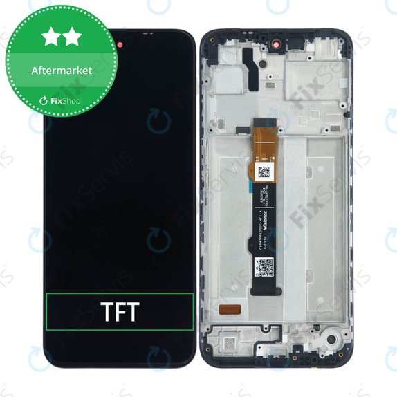 Motorola Moto G41 XT2167 - LCD Displej + Dotykové Sklo + Rám (Meteorite Black) TFT