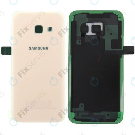 Samsung Galaxy A3 A320F (2017) - Batériový Kryt (Gold Sand) - GH82-13636B Genuine Service Pack