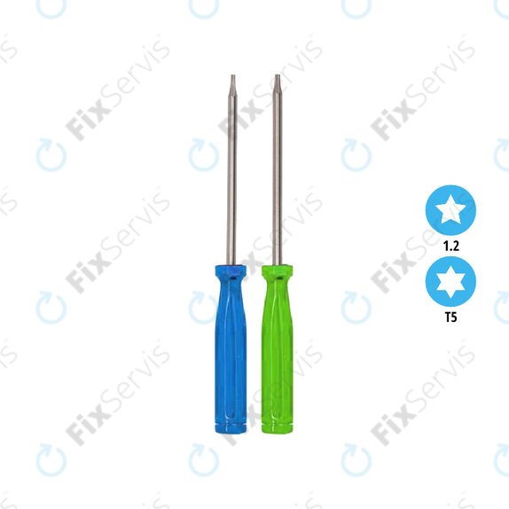 Jednoduché Skrutkovače - Pentalobe PL4 + Torx T5 (MacBook)