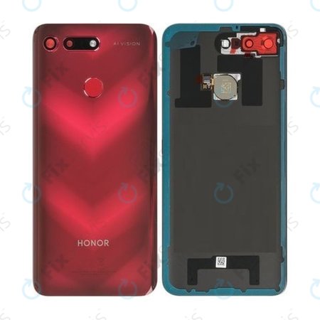 Huawei Honor View 20 - Batériový Kryt + Senzor Odtlačku (Phantom Red) - 02352LNW, 02352JKH Genuine Service Pack